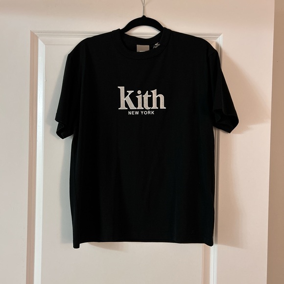 Kith Other - Kith Black Tee with White Logo